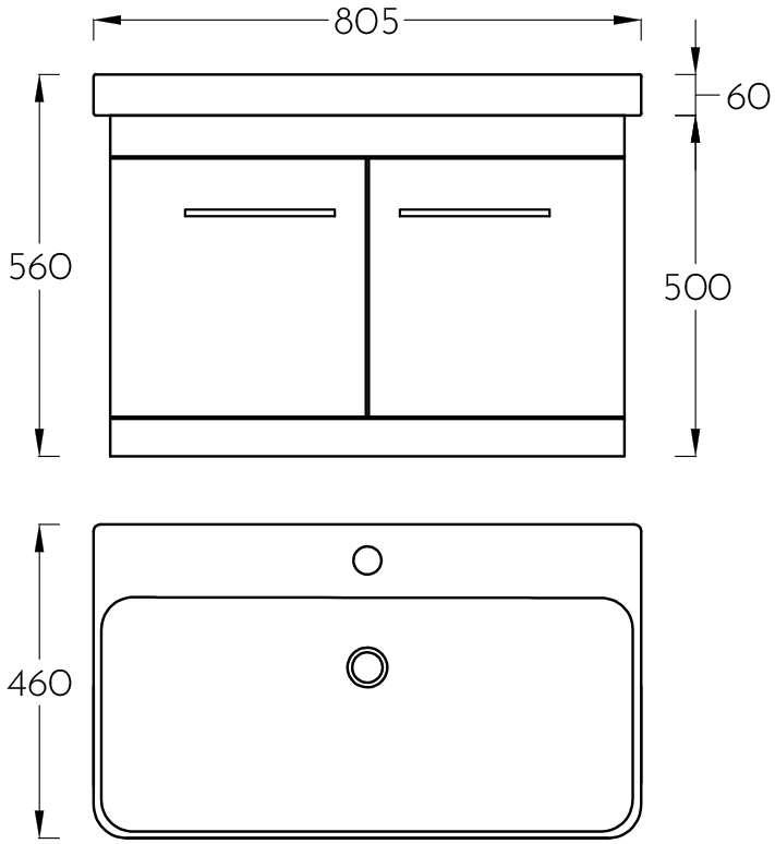 luxor tehnički crtež  0751